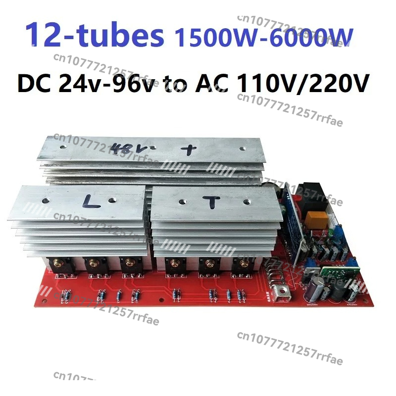 12 В 24 В 36 В 48 В 60 В 72 В  – обзор и цена Pure Sine Wave Inverter Board 24V 48V