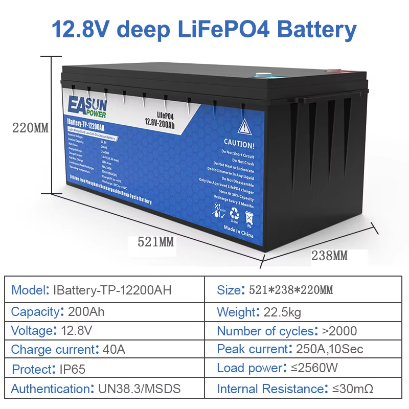 Аккумулятор EASUN Power LiFePO – обзор и цена Grid Tie Inverter Limiter 2000W
