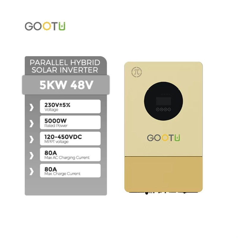 Новый гибридный солнечный инве – обзор и цена Parallel Solar Inverter 48V 5000W Mppt