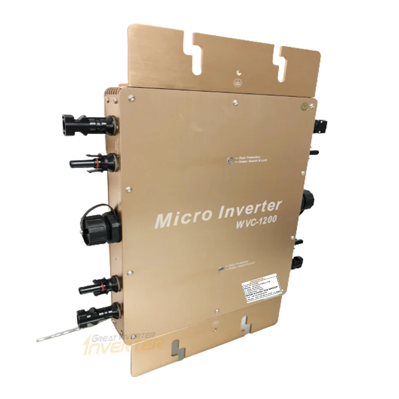 1200 Вт 1400 Вт Солнечная сетк – обзор и цена Micro Inverter 1400W Solar Grid Tie