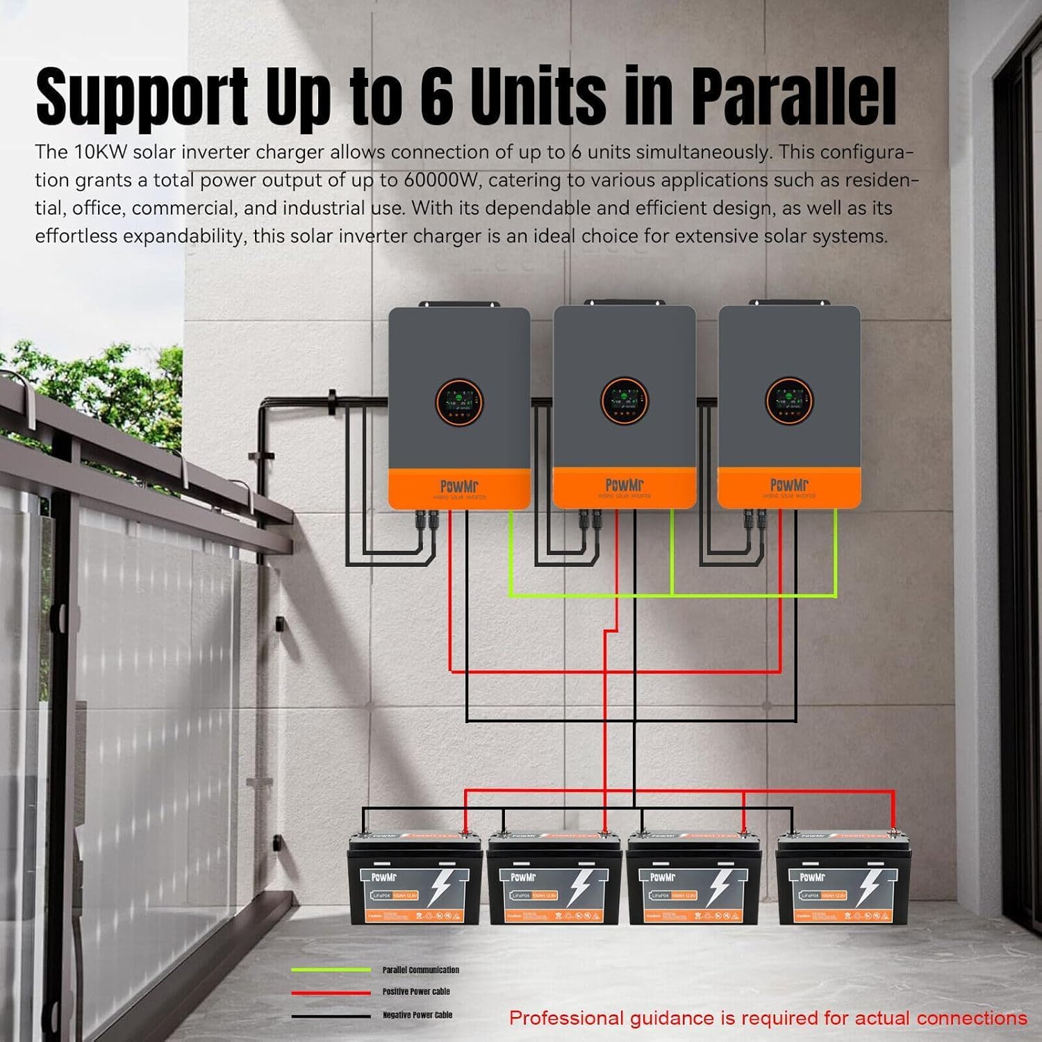 Гибридный солнечный инвертор P – обзор и цена Split Phase Inverter 10Kw 110V 220V