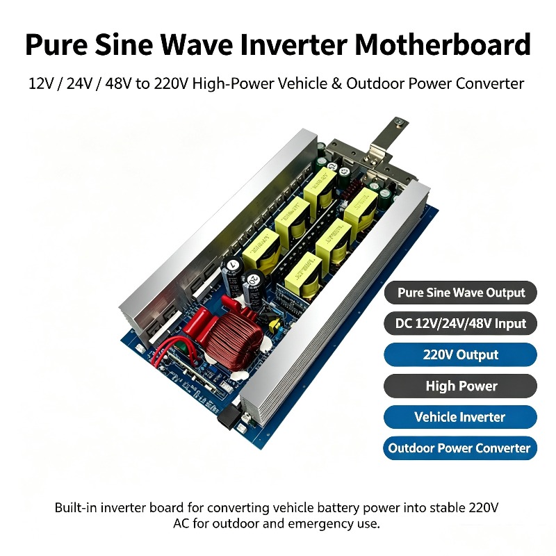Основная плата инвертора с чис – обзор и цена Pure Sine Wave Inverter Board 24V 48V