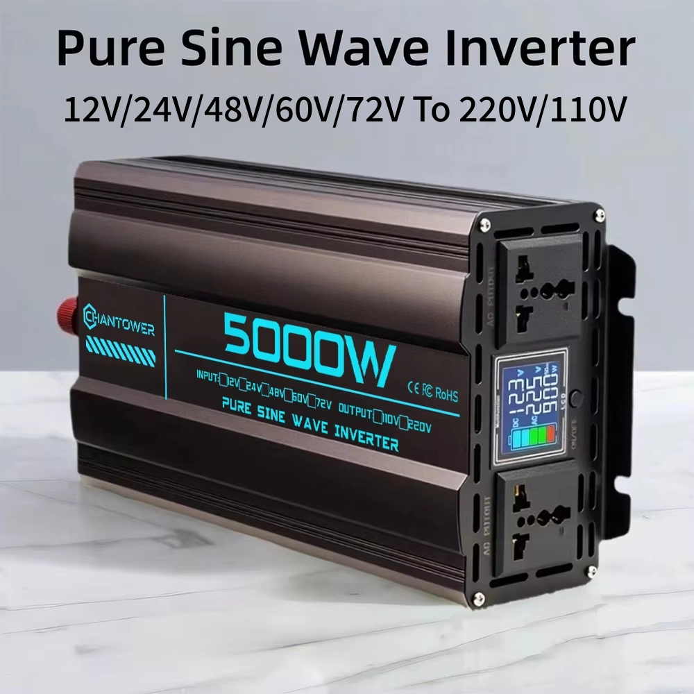 Чистая синусоида инвертор пост – обзор и цена Pure Sine Wave Inverter 5000W 48V 220V